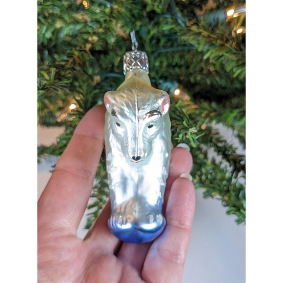 Polar Bear Inge Glas Old World Christmas Ornament - Picture 3 of 5
